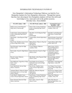 Microsoft Word - IT Pathway Authors - updated[removed]doc