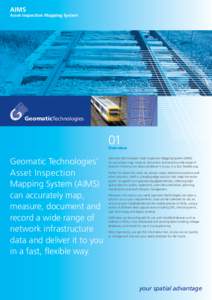 AIMS  Asset Inspection Mapping System Geomatic Technologies