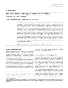 eCAM 2007;4(S1)13–16 doi:[removed]ecam/nem106