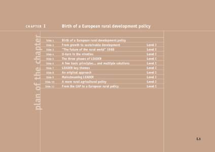 Economics / Rural development / Structural Funds and Cohesion Fund / Common Agricultural Policy / Sustainable development / Economic development / European Agricultural Guidance and Guarantee Fund / European Regional Development Fund / European Social Fund / Economy of the European Union / Europe / Environment