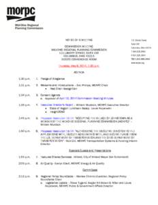 NOTICE OF A MEETING COMMISSION MEETING MID-OHIO REGIONAL PLANNING COMMISSION 111 LIBERTY STREET, SUITE 100 COLUMBUS, OHIO[removed]SCIOTO CONFERENCE ROOM