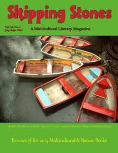 Skipping Stones Vol. 26, No. 3 July–Sept[removed]A Multicultural Literary Magazine