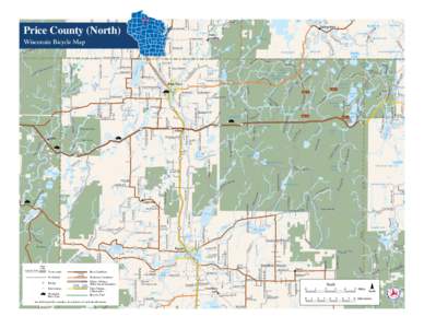 Price County Bicycle Map - WisDOT