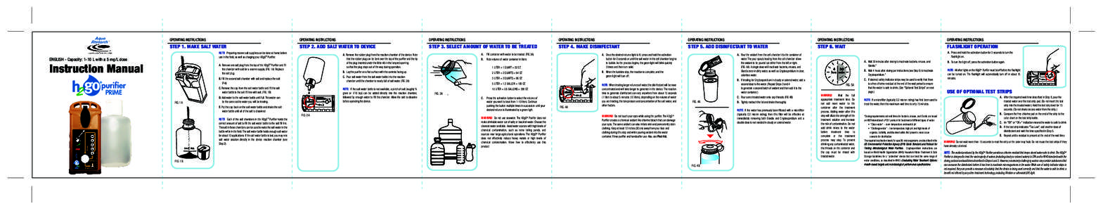 Disinfectants / Oxidizing agents / Oxides / Water / Cryptosporidium / Salt / Drinking water / Sodium hypochlorite / Two-liter bottle / Chemistry / Matter / Hygiene