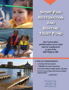 Sport Fish Restoration And Boating Trust Fund Key Conservation