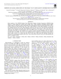 The Astrophysical Journal Letters, 818:L6 (5pp), 2016 February 10  doi:L6 © 2016. The American Astronomical Society. All rights reserved.