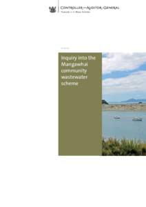 Inquiry into the Mangawhai community wastewater scheme