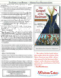 Discussion Guide for “The Gospel of the Redman” compiled by Julia M. and Ernest Thompson Seton
