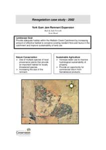 Conservation in Australia / Trees of Australia / Santalum spicatum / Revegetation / Allocasuarina / Bush regeneration / Earth / Ecological restoration / Flora of Australia / Environment