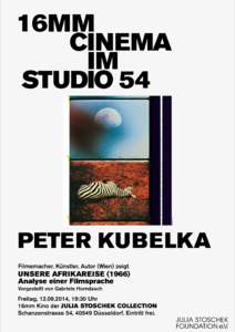 16MM CINEMA IM STUDIO 54  (c) Peter Kubelka