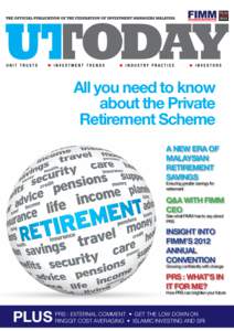 All you need to know about the Private Retirement Scheme A New Era of Malaysian Retirement