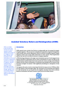 Assisted Voluntary Return and Reintegration (AVRR)