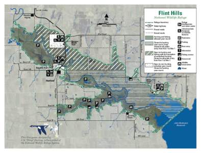 to I-35, 3 miles  Flint Hills Neosho Rapids