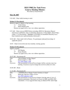 Microsoft Word - Geneva Meeting Minutes draft_5.doc