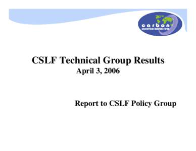 Microsoft PowerPoint - 03 Der Report to Policy Group 4 April 2006