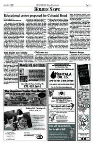 December 7, 2006  THE LANDMARK Holden, Massachusetts Page 11