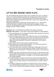 Red Riding Hood / Hoodwinked! / Adaptations of Little Red Riding Hood / Red Hot Riding Hood / Film / Brothers Grimm / Little Red Riding Hood