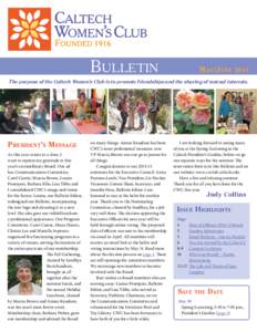 Bulletin  M ay /J une 2014