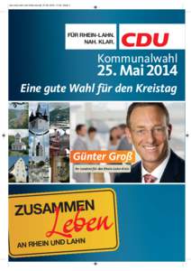 cdu-rhein-lahn-kw14-8s-heimat[removed]:32 Seite 1  FÜR RHEIN-LAHN.