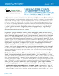 LIFO / Value-added modeling / Achievement gap in the United States / No Child Left Behind Act / Education / Teaching / Employment