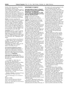 Federal Register / Vol. 71, NoFriday, October 13, Notices burden of the information collections, including the validity of the