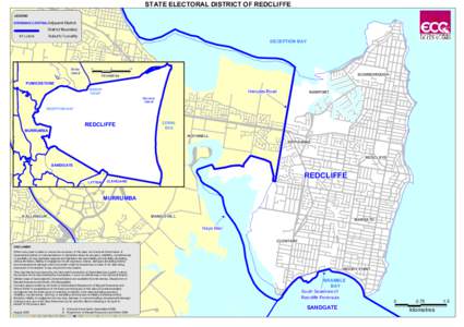 Redcliffe City /  Queensland / Kallangur /  Queensland / Mango Hill /  Queensland / Electoral district of Murrumba / Kippa-Ring /  Queensland / Sandgate / Clontarf /  Queensland / Moreton Bay Region / Geography of Australia / Geography of Queensland / States and territories of Australia