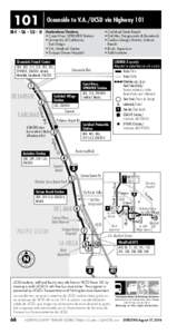 101  Oceanside to V.A./UCSD via Highway 101 Oceanside Transit Center 302, 303, 313, 318, 392, 395,