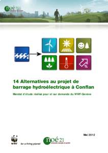 14 Alternatives au projet de barrage hydroélectrique à Conflan Mandat d’étude réalisé pour et sur demande du WWF-Genève Mai 2012