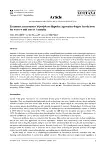 Geography of Australia / Diporiphora / Pindan / Pilbara / Amphibolurus / States and territories of Australia / Agamidae / Reptiles of Australia / Natural history of Australia