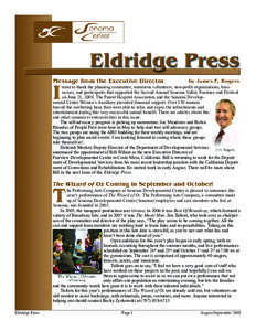 Eldridge Press, August-September 2008