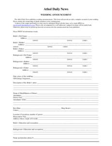 Microsoft Word - Wedding announement form for WEB.doc