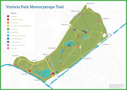 Bike paths in Melbourne / Victoria Park /  London