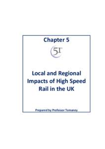 Chapter 5  Local and Regional Impacts of High Speed Rail in the UK