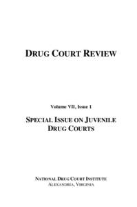 National Drug Court Institute Review