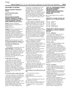 Federal Register / Vol. 79, No[removed]Tuesday, September 30, [removed]Rules and Regulations importance of quantifying both costs and benefits, of reducing costs, of harmonizing rules, and of promoting flexibility. This is 