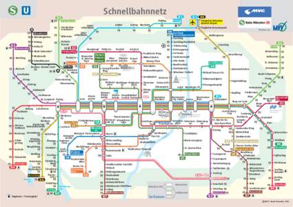 Schnellbahnnetz  S2 Pulling