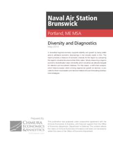 Naval Air Station Brunswick Portland, ME MSA Diversity and Diagnostics May 2014