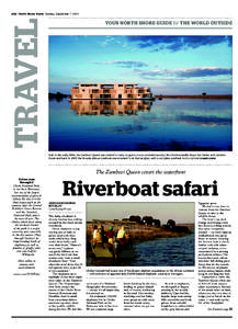 TRAVEL  A32 - North Shore News - Sunday, September 7, 2014 YOUR NORTH SHORE GUIDE