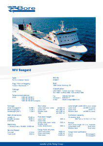 M/V Seagard Type