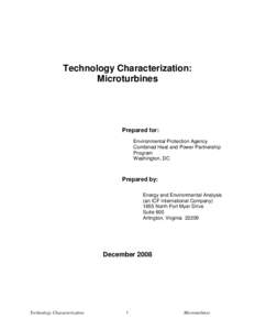 Catalog of CHP Technologies