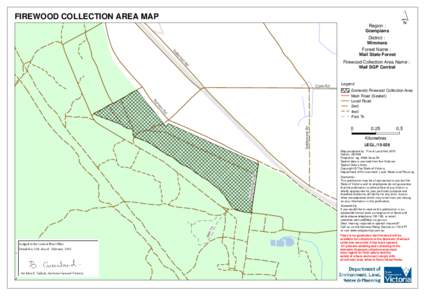 FIREWOOD COLLECTION AREA MAP Region : Grampians ´