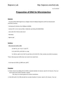 Microsoft Word - Preparation of DNA for Microinjection.docx