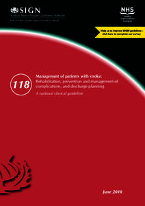 SIGN  Scottish Intercollegiate Guidelines Network Part of NHS Quality Improvement Scotland  Help us to improve SIGN guidelines click here to complete our survey