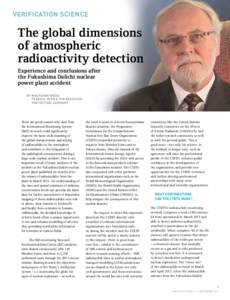 Verification Science  The global dimensions of atmospheric radioactivity detection Experience and conclusions after