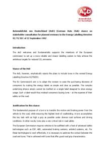 080201_AvD Position zum Konsultationsdokument englische Version_Final