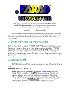 Microsoft Word - FARAD Newsletter #13