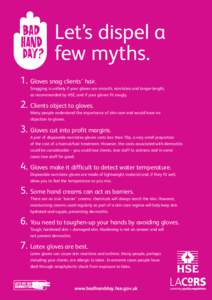 Myths, misunderstandings and checklist