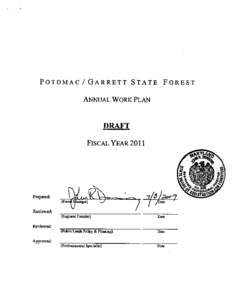 Potomac / Garrett State  Forest Annual Work Plan