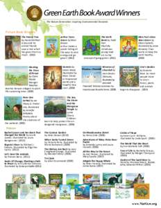 The Nature Generation: Inspiring Environmental Stewards  Picture Book Winners The Family Tree by David McPhail A boy and his
