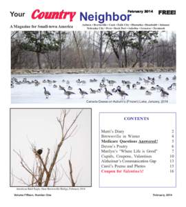 Your  Country Neighbor A Magazine for Small-town America
